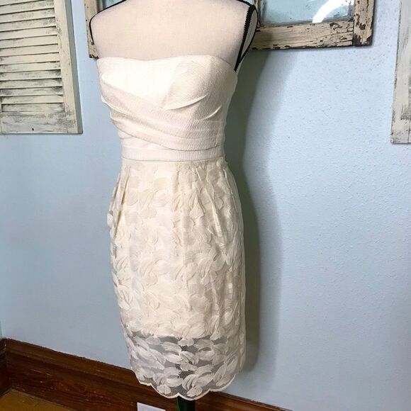 Gorgeous BCBGMAXAZRIA Strapless Dress - Picture 1 of 16